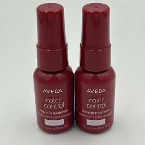 Aveda Color Control Hair Care Set Travel Size Shampoo & Leave-In New Pink